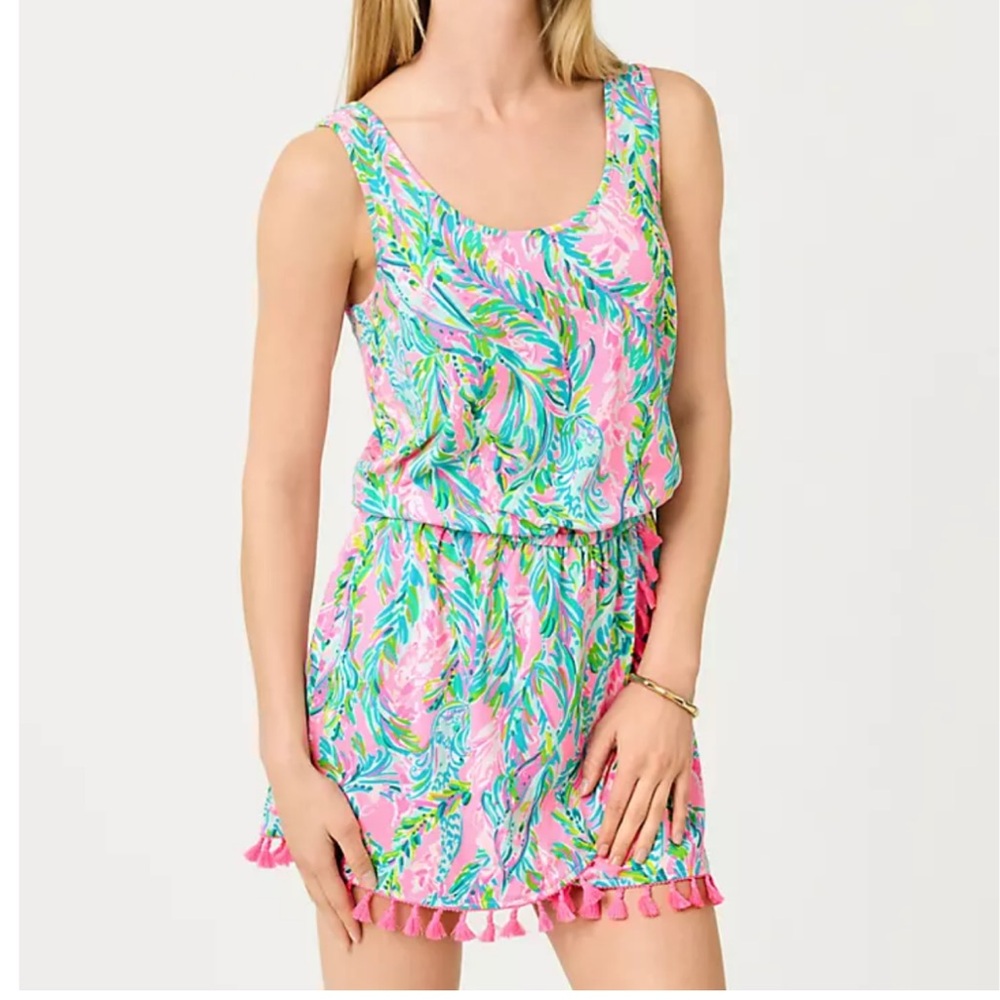 Lilly Pulitzer Jarrett Romper Size Small
